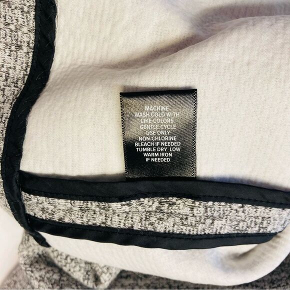 Torrid Studio Textured Boyfriend Knit Trench Blazer Coat Plus Size 3 Gray Pocket - Picture 7 of 8